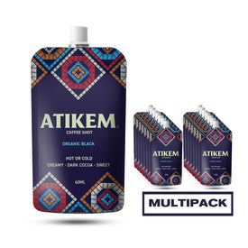 Coffee Shot - Pure Organic Black Cold Brew (60ml Pouches)