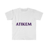 T-Shirt - ATIKEM Men's Fitted Crew Neck Short Sleeve Tee